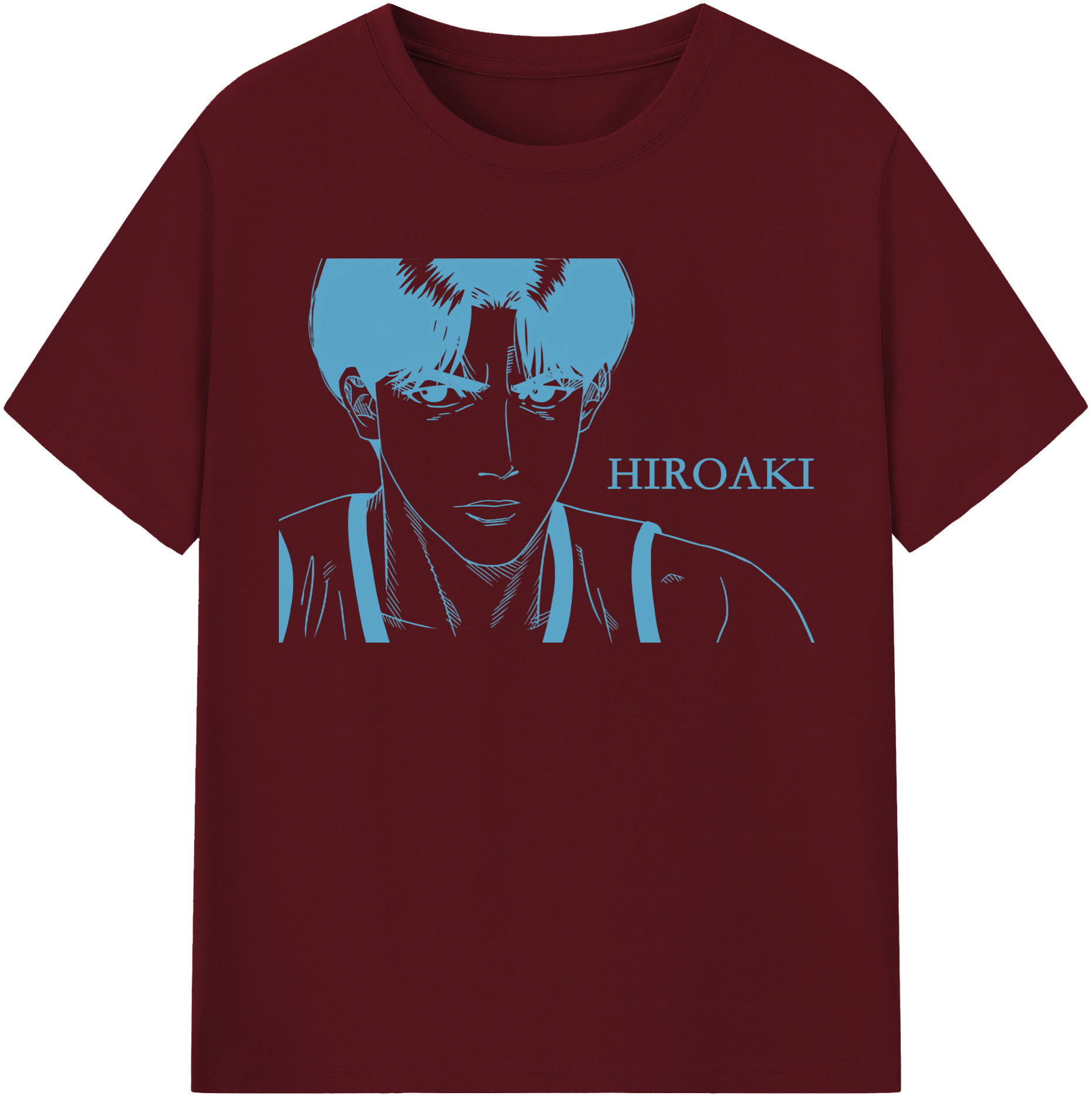 SLAM DUNK／スラムダンク 綿100％半袖Tシャツ（フロントプリント）